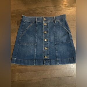 Ann Taylor Loft Jean skirt